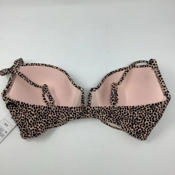 Shade & Shore Light Lift Cheetah Print Bikini Top - Picture 4 of 8